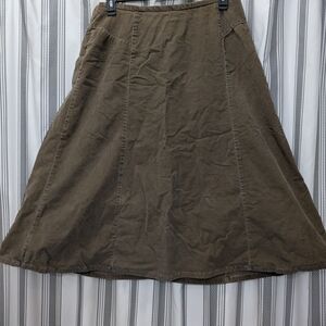 Brown A-Line Women's Skirt